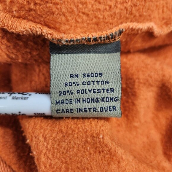 Calvin Klein Sport Hoodie Canoeing Algonquin Mohawk Penobscot Mens Size M Vtg - Picture 9 of 10